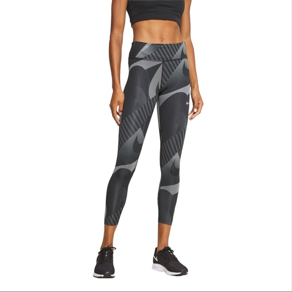 Nike Performance FAST TIGHT 7/8 RUNWAY Leggings PR RUNWAY Size M - Picture 3 of 16